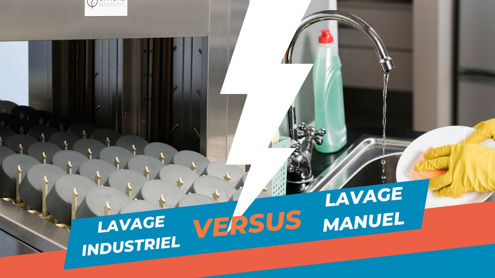 Lavage industriel vs lavage manuel : quelles garanties sanitaires pour la restauration collective ?